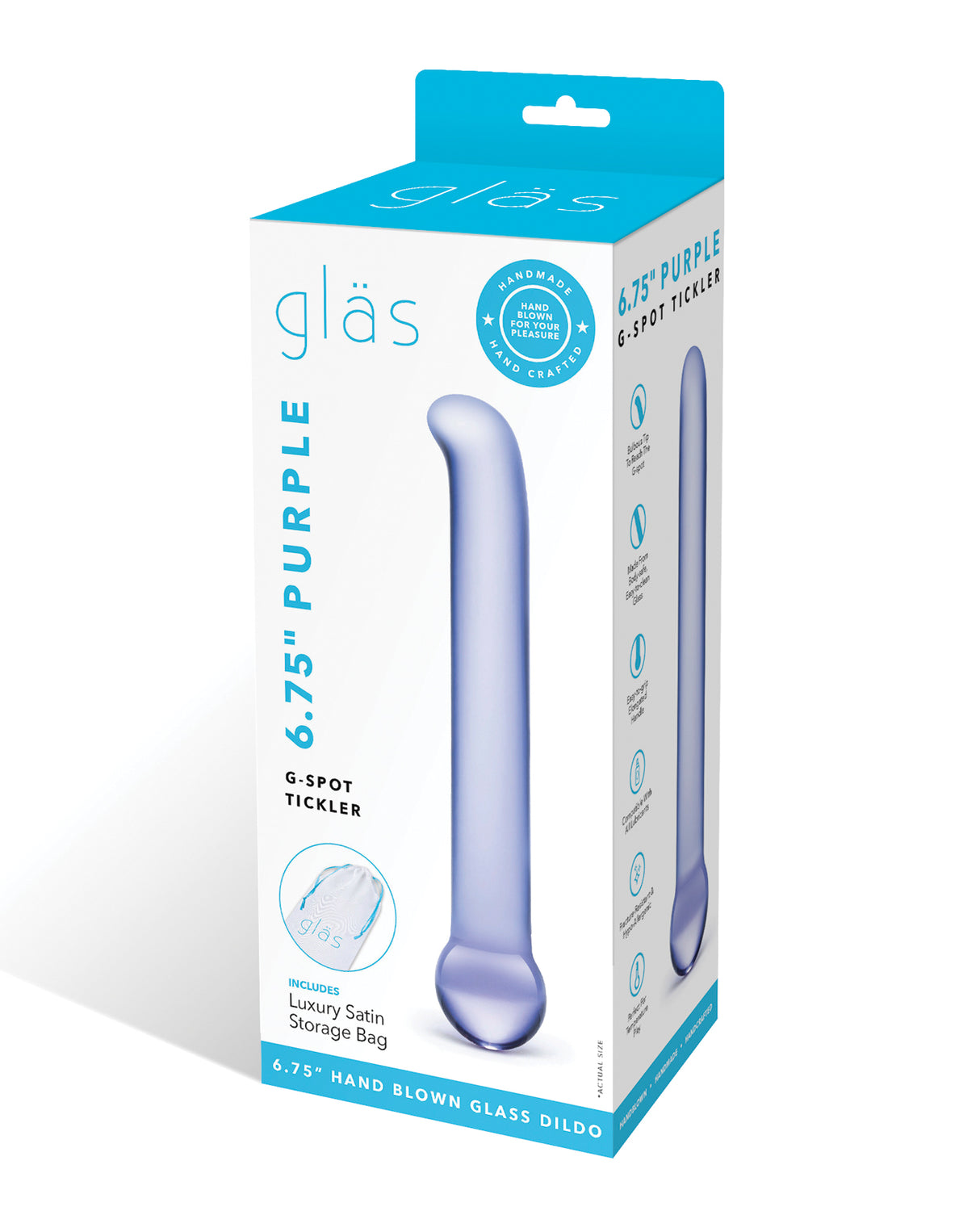 Glas Purple G-spot Tickler Intimates Adult Boutique