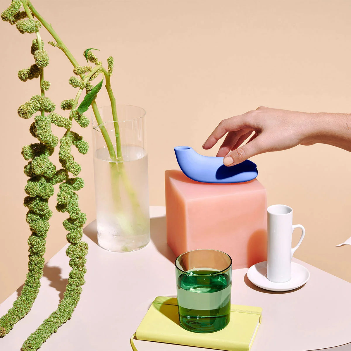 Aer Air Pulsation sex toy by Dame - Periwinkle | Sextoys for Women Intimates Adult Boutique