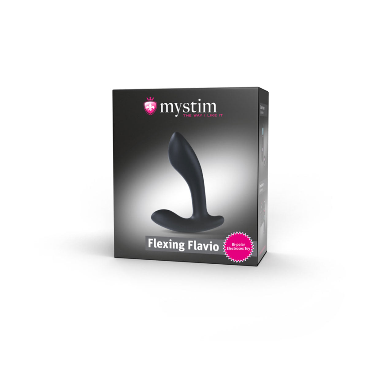 Mystim Flexing Flavio with E-Stim, black Intimates Adult Boutique