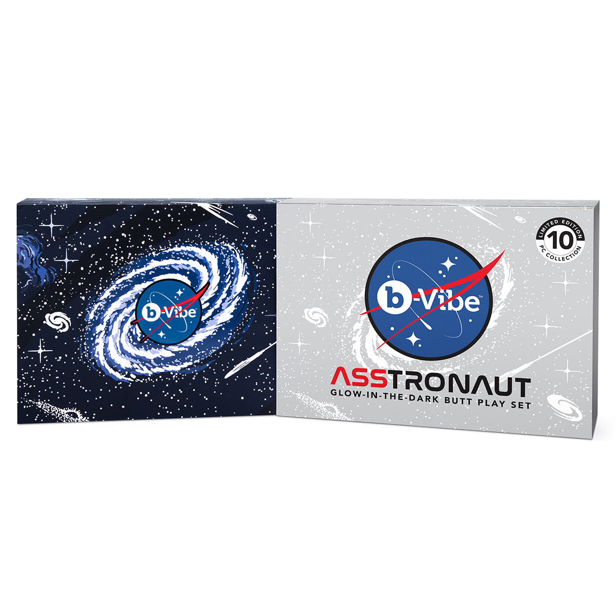 B-Vibe ASStronaut Glow-in-the-Dark Butt Set | Anal Toys Collection Intimates Adult Boutique