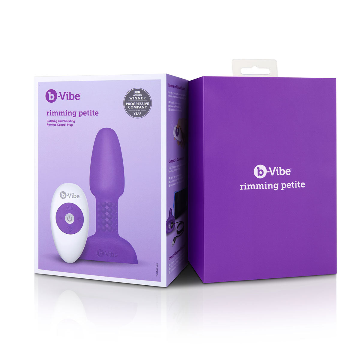 B-Vibe Rimming Petite Plug - Purple | Anal Toys Intimates Adult Boutique