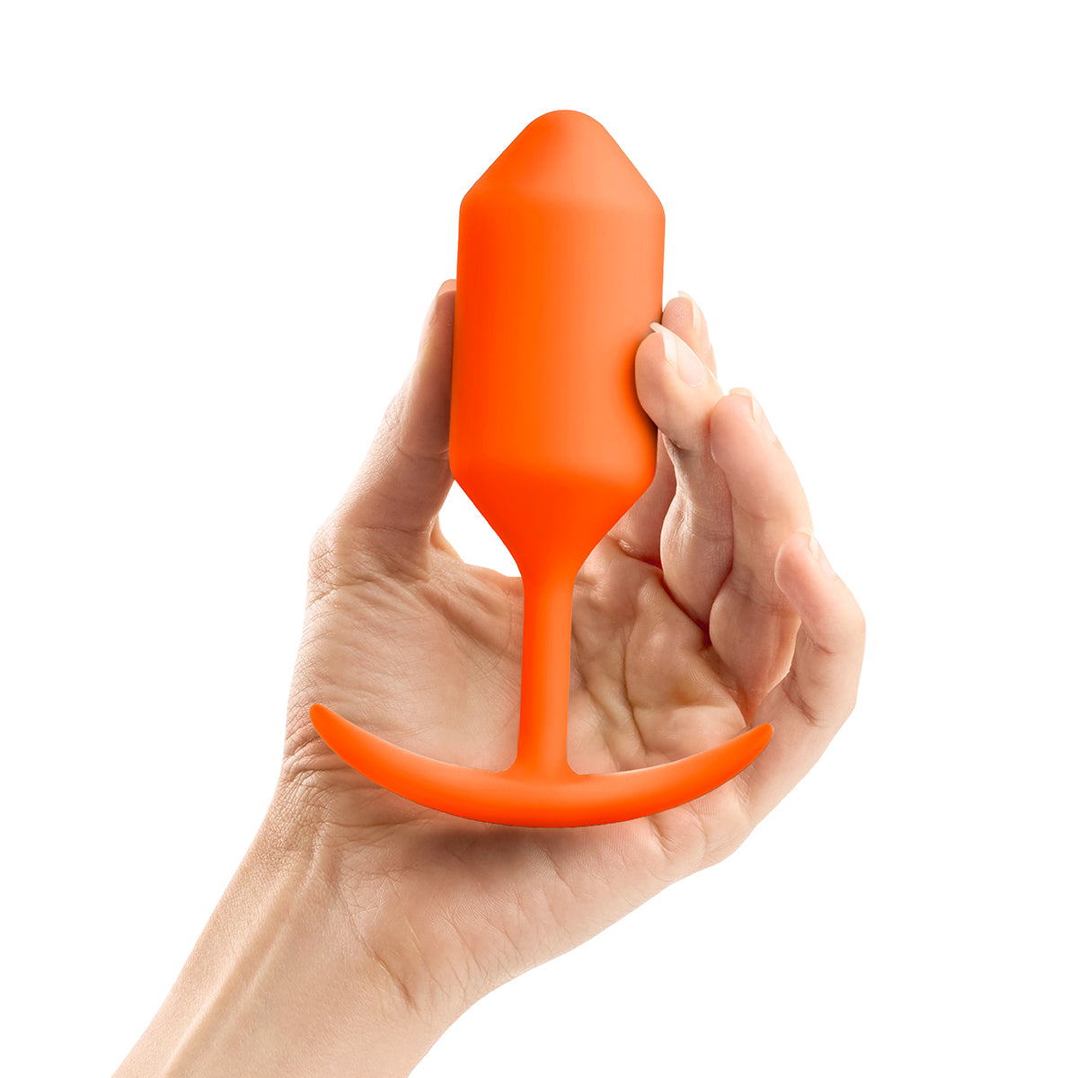 Large Orange B-Vibe Snug Plug 3 | Anal Toys Intimates Adult Boutique