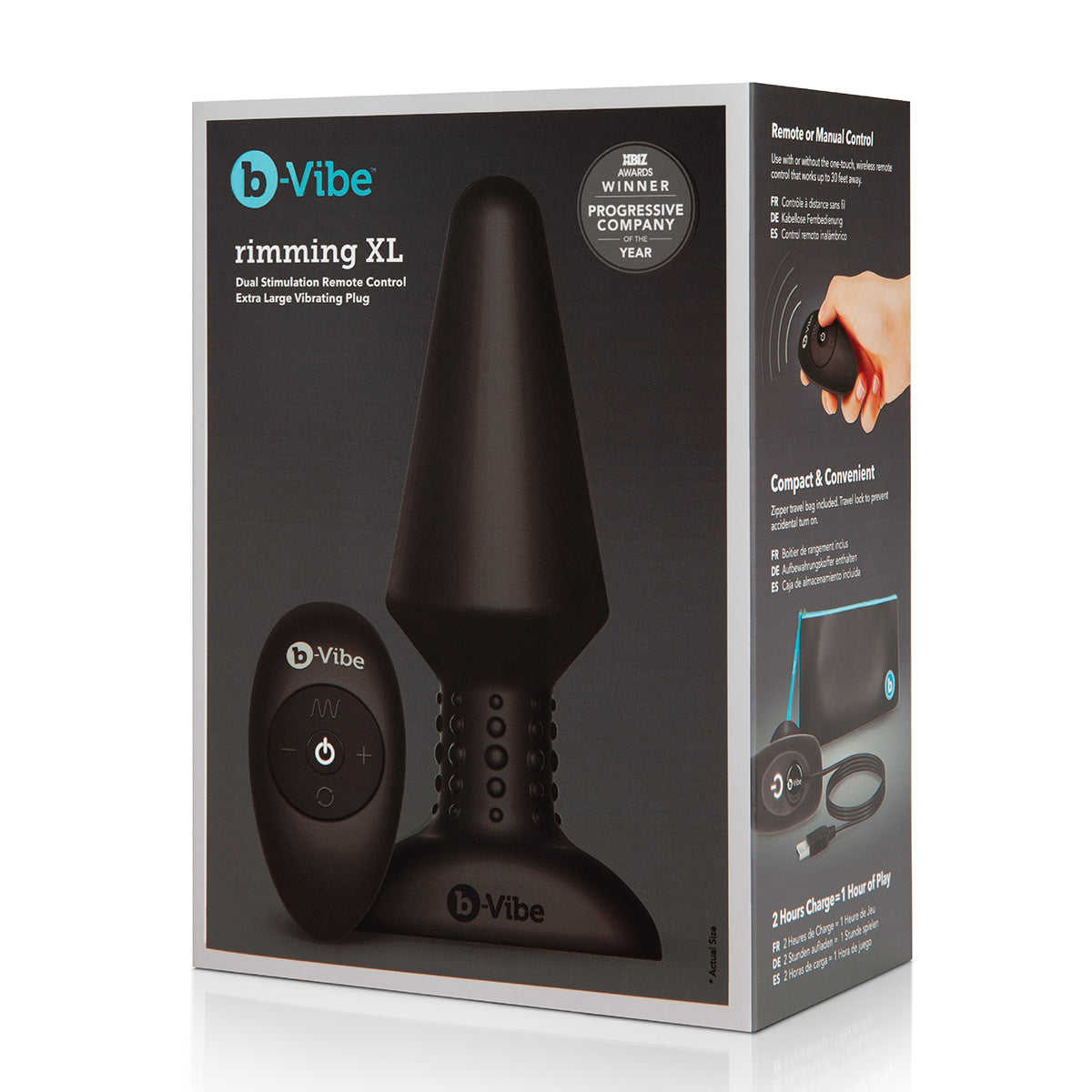 B-Vibe Rimming Butt Plug XL | Anal Toys | Shop Now Intimates Adult Boutique