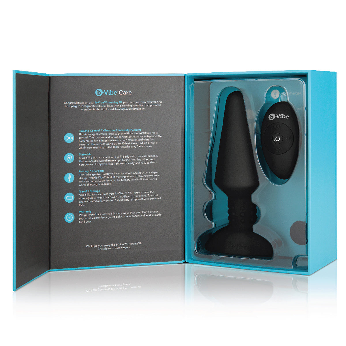 B-Vibe Rimming Butt Plug XL | Anal Toys | Shop Now Intimates Adult Boutique