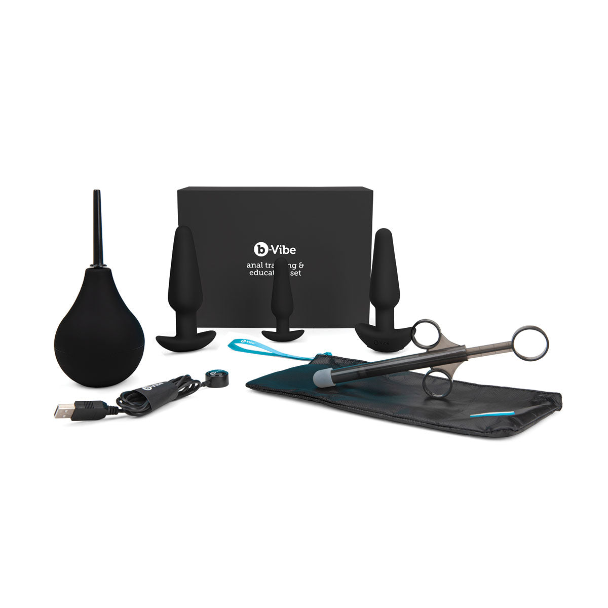 B-Vibe Anal Training Set - Black Intimates Adult Boutique