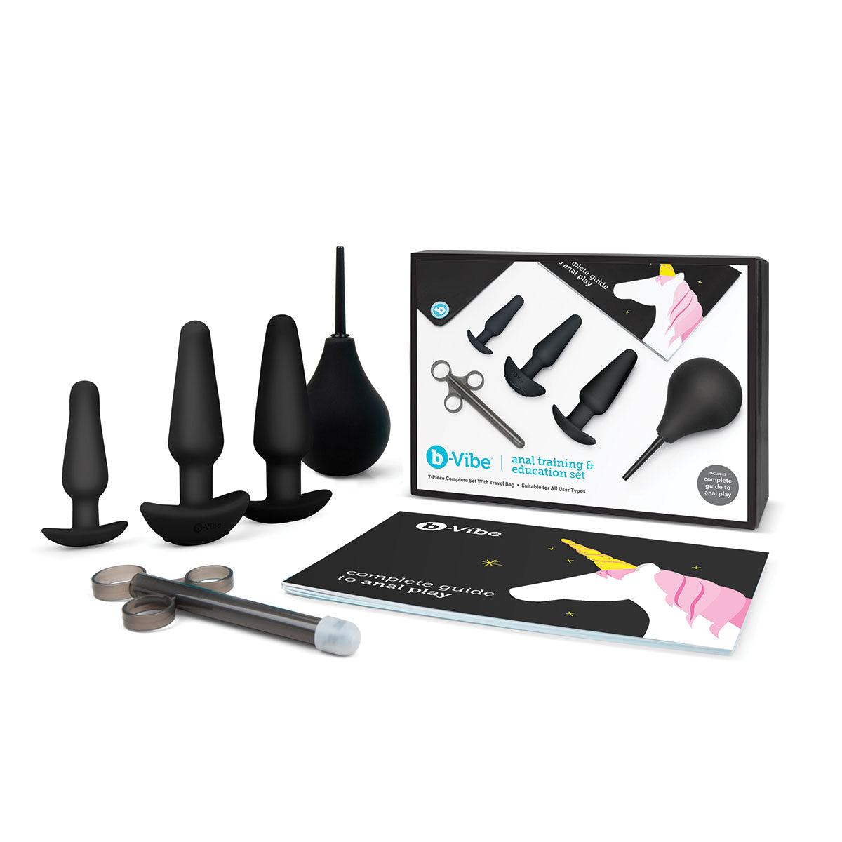 B-Vibe Anal Training Set - Black Intimates Adult Boutique
