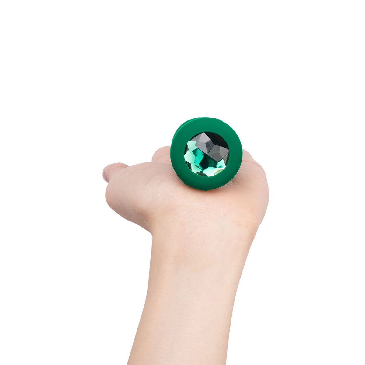 Shop B-Vibe Vibrating Jewel Plug - Emerald | Anal Toys Intimates Adult Boutique