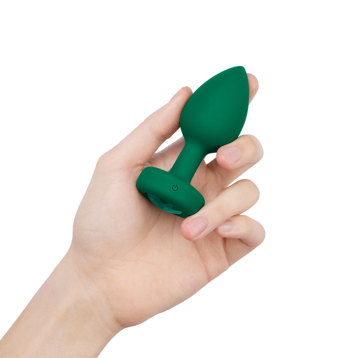Shop B-Vibe Vibrating Jewel Plug - Emerald | Anal Toys Intimates Adult Boutique