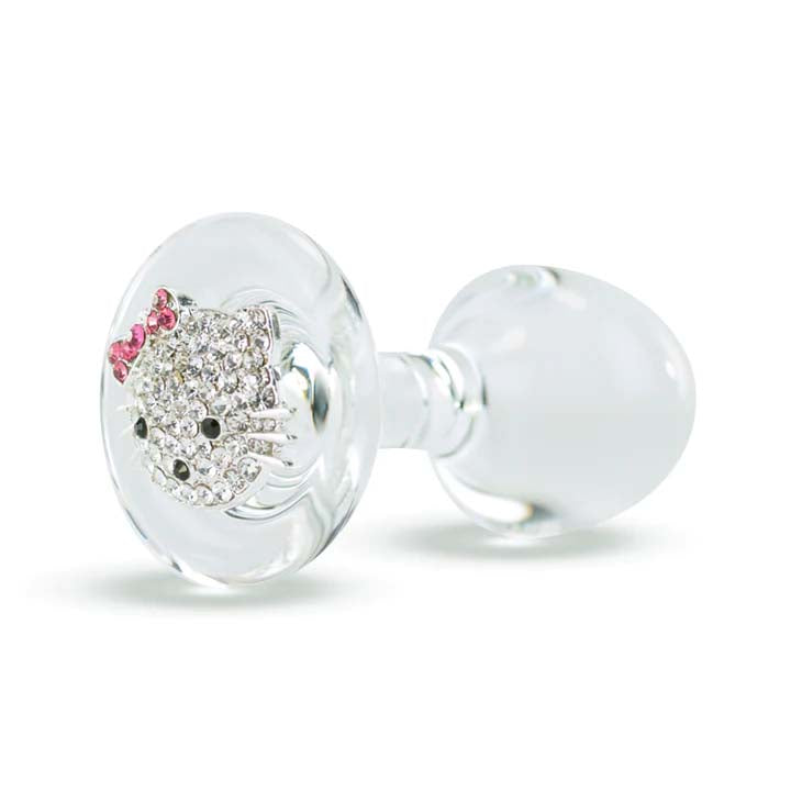 Crystal Delights Kitty Butt Plug - Clear | Anal Toys Intimates Adult Boutique