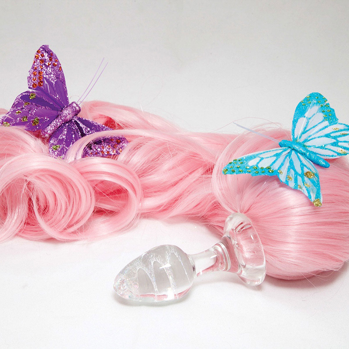 Crystal Delights My Lil Pony Tail - Solid - Pink | Anal Toys Intimates Adult Boutique
