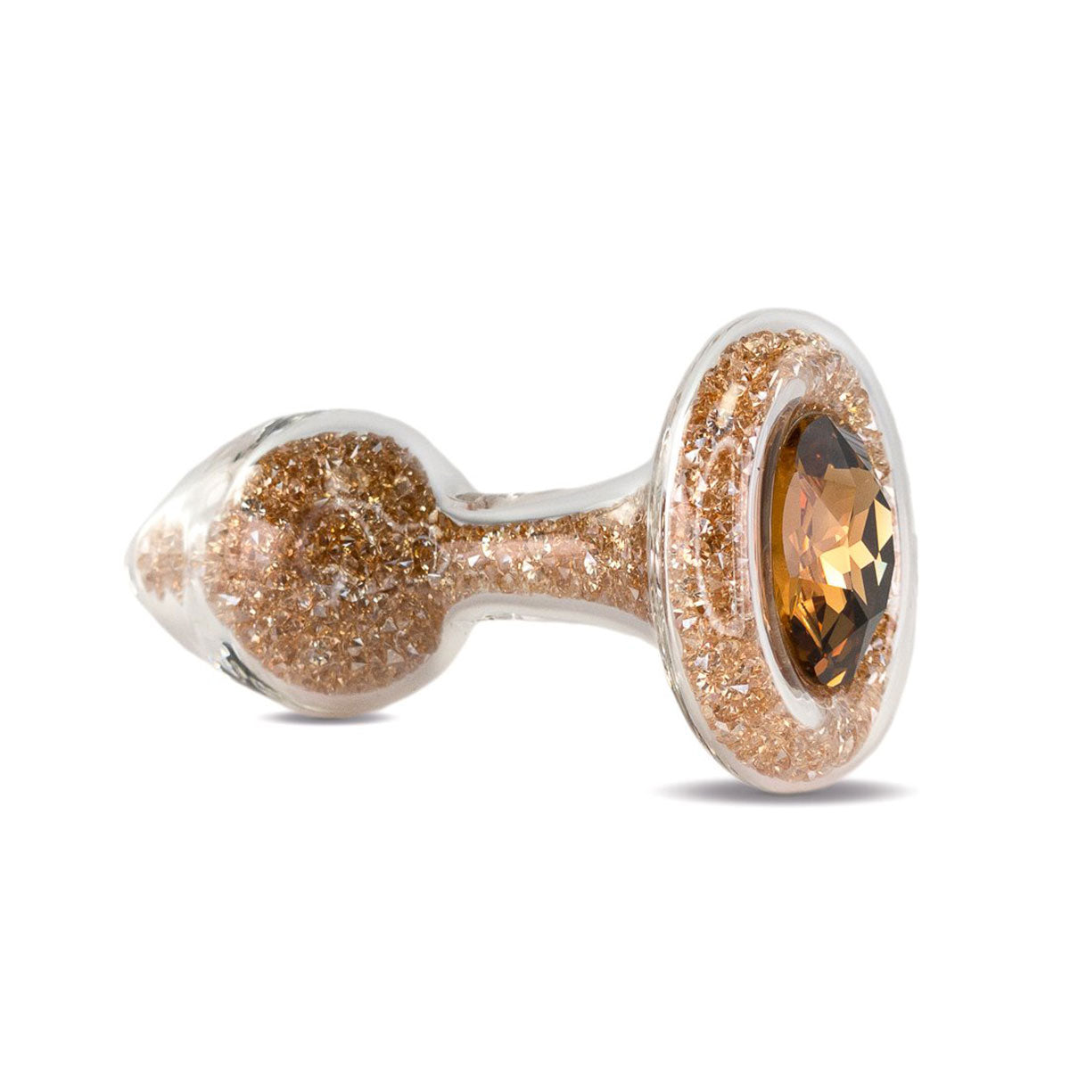 Crystal Delights Sparkle Plug - Gold | Anal Toys Intimates Adult Boutique