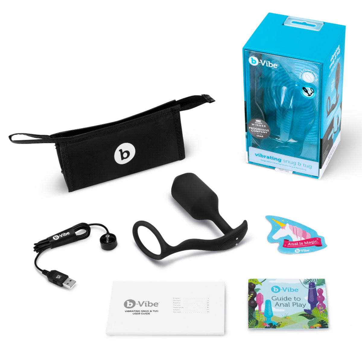 B-Vibe Vibrating Snug & Tug (XL) Intimates Adult Boutique