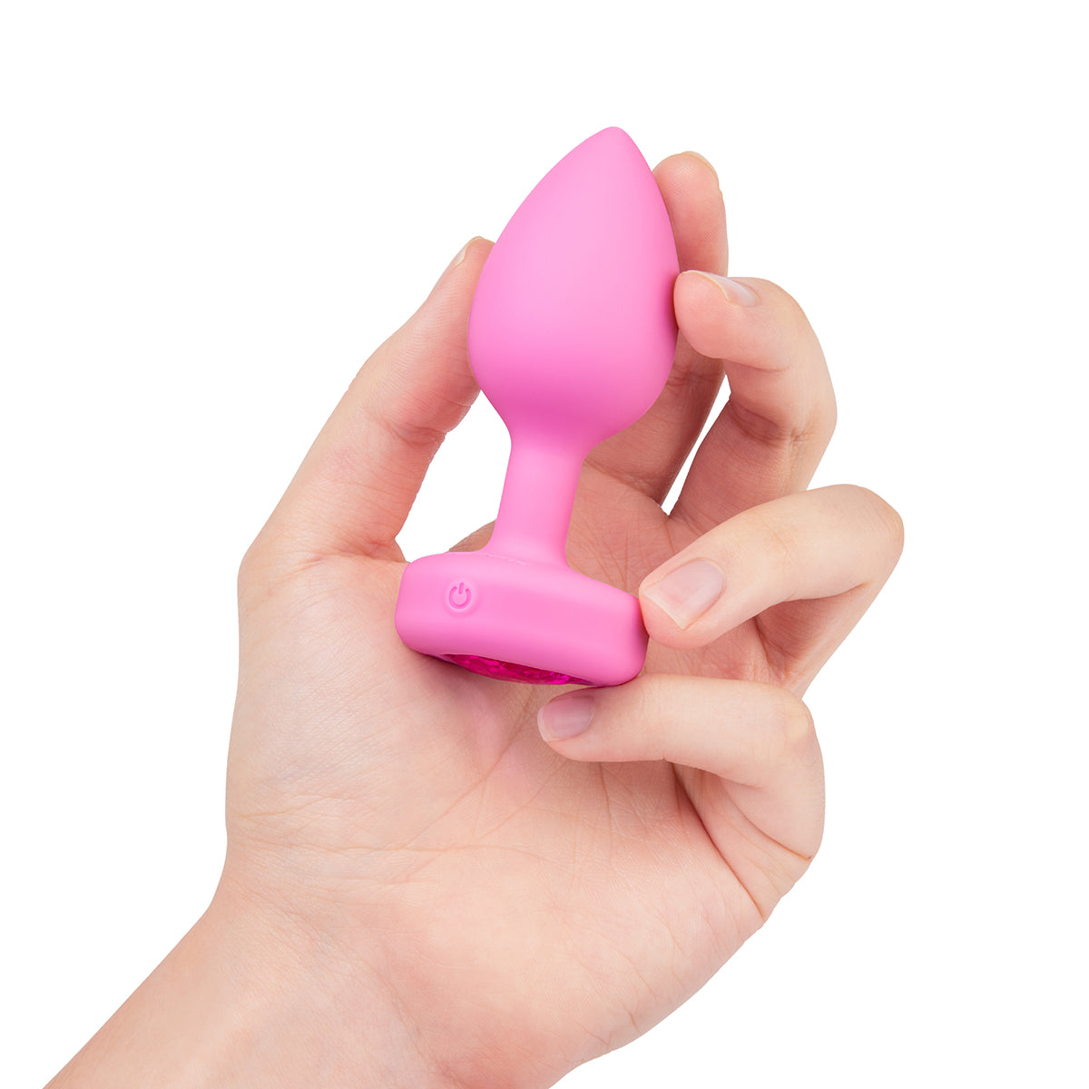 B-Vibe Vibrating Heart Plug | Anal Toys | Pink Topaz Intimates Adult Boutique