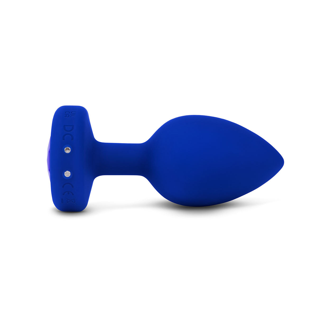 Blue Sapphire B-Vibe Vibrating Jewel Plug in L-XL Size | Anal Toys Intimates Adult Boutique
