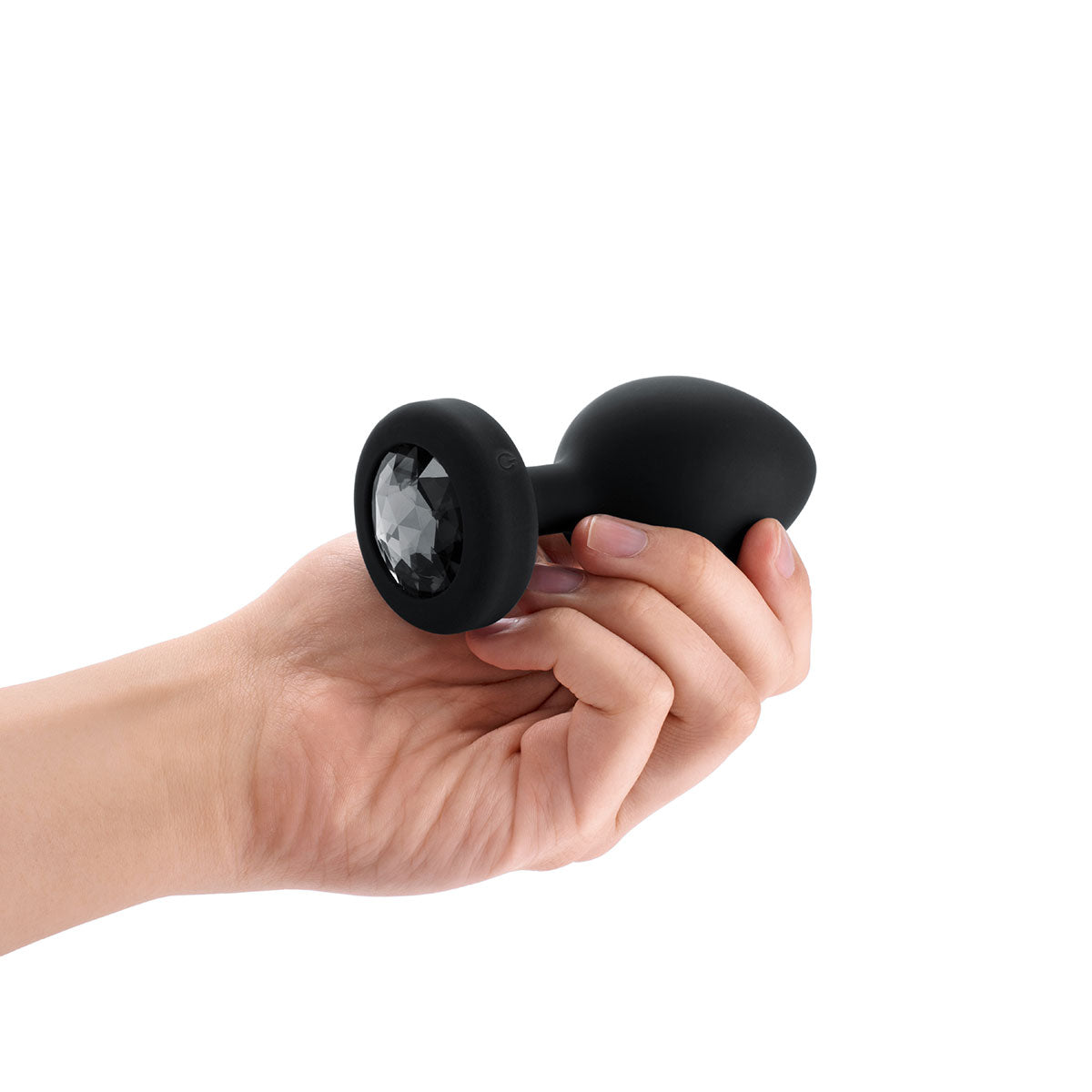 B-Vibe Vibrating Jewel Plug 2XL - Black Intimates Adult Boutique