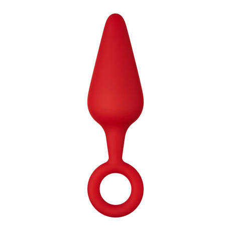 FORTO F-10 Plug-Pull Ring Red Large Intimates Adult Boutique