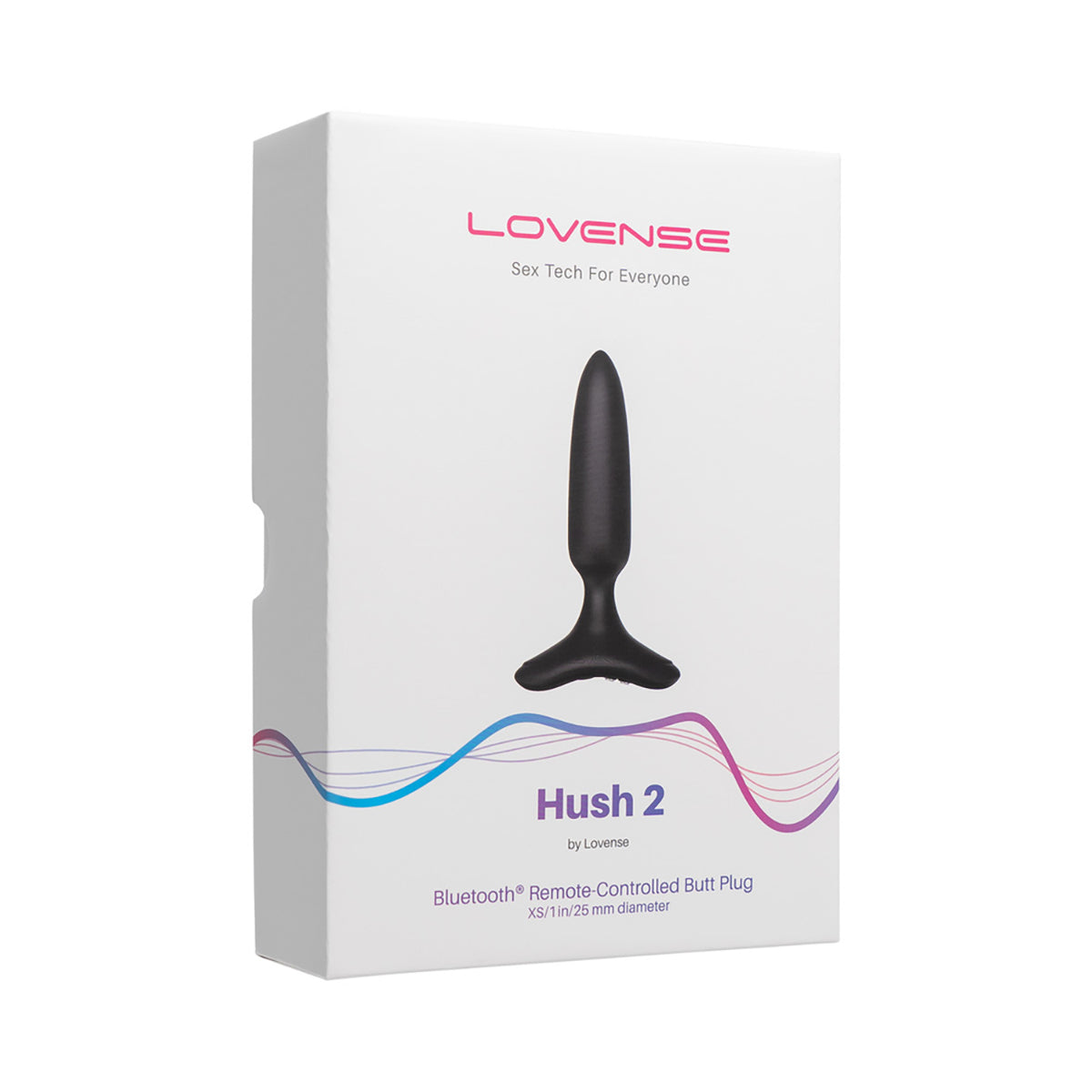 Anal Toys: Lovense Hush 2 Vibrating App Based Vibrating Butt Plug Intimates Adult Boutique
