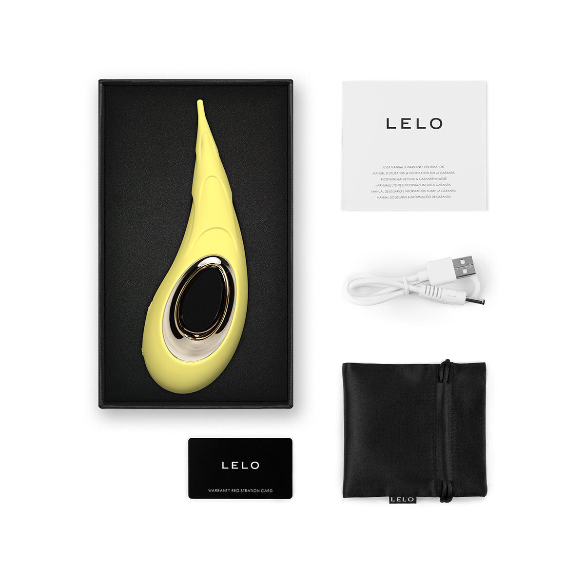 LELO Dot Cruise - Lemon Sorbet Intimates Adult Boutique