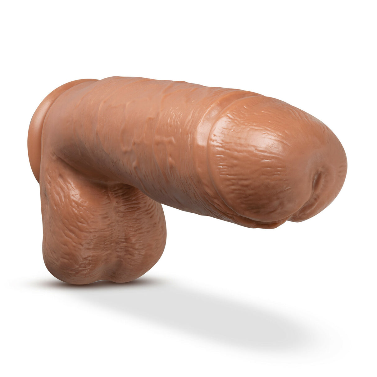 Au Naturel Mocha 10in Dildo With Suction Cup Intimates Adult Boutique