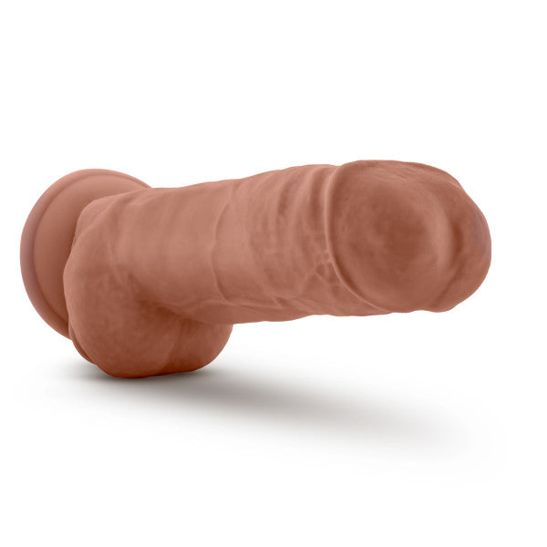 Au Naturel Big Boy 10" Dildo With Suction Cup Mocha Intimates Adult Boutique