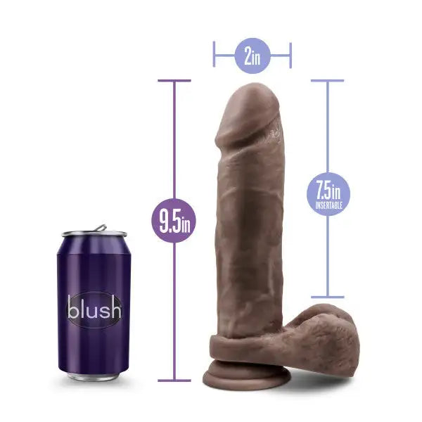 Au Naturel 9.5in Dildo with Suction Cup Intimates Adult Boutique