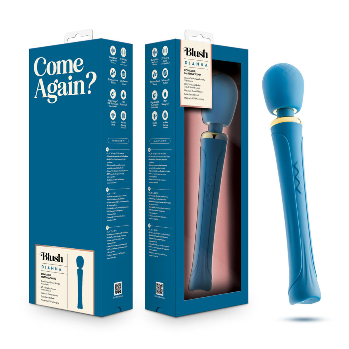 Blush Vibrator Dianna Teal: Sextoys for Women Intimates Adult Boutique