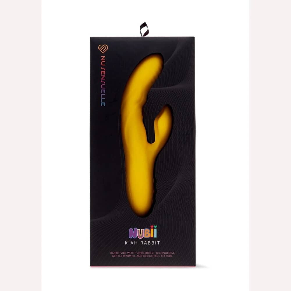 Sensuelle Nubii Kiah Rabbit Yellow Intimates Adult Boutique