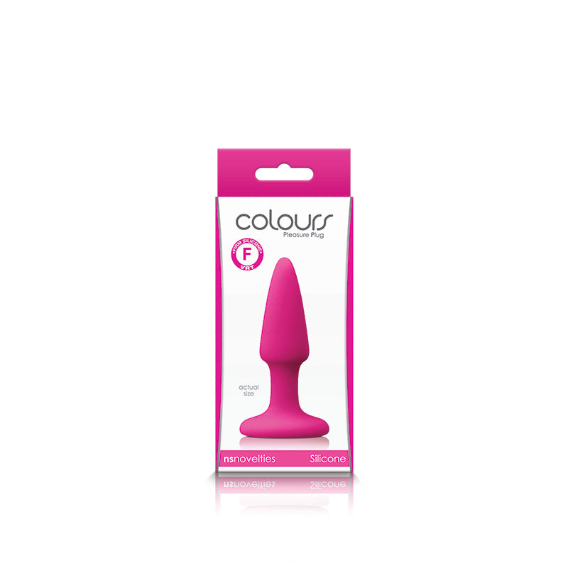 Colours Pleasures Mini Anal Plug Pink Intimates Adult Boutique