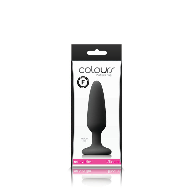 Colours Black Small Plug in Anal Toys Intimates Adult Boutique