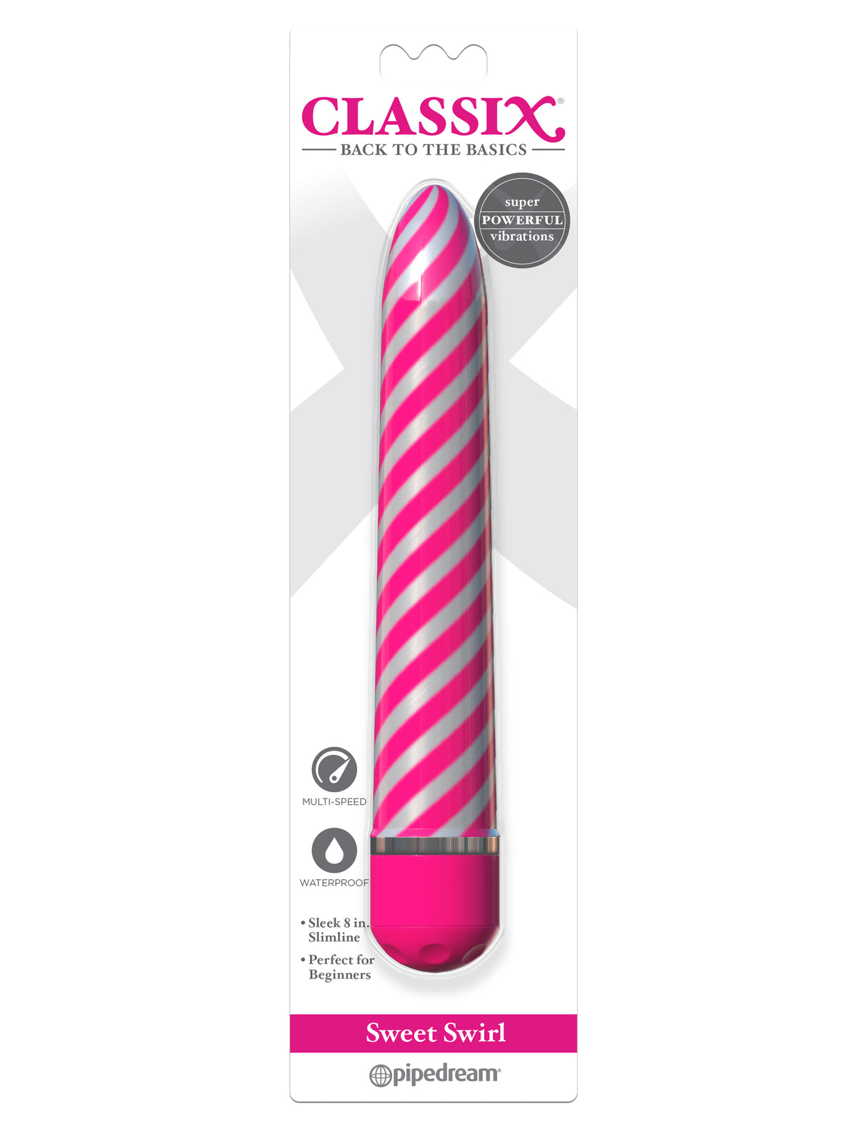 Sweet Swirl Vibrator Pink Intimates Adult Boutique