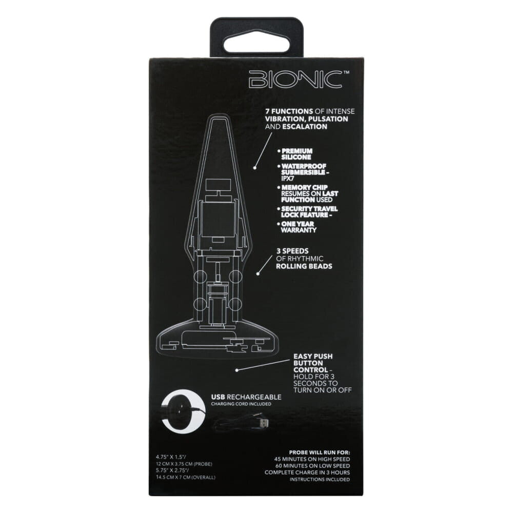 Bionic Beaded Rimming Probe | Anal Toys Intimates Adult Boutique