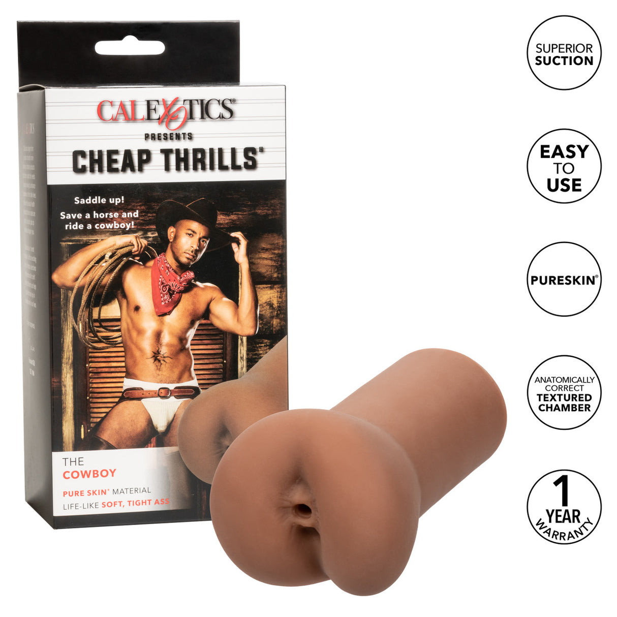 Cowboy Sextoy Ass Stroker Intimates Adult Boutique