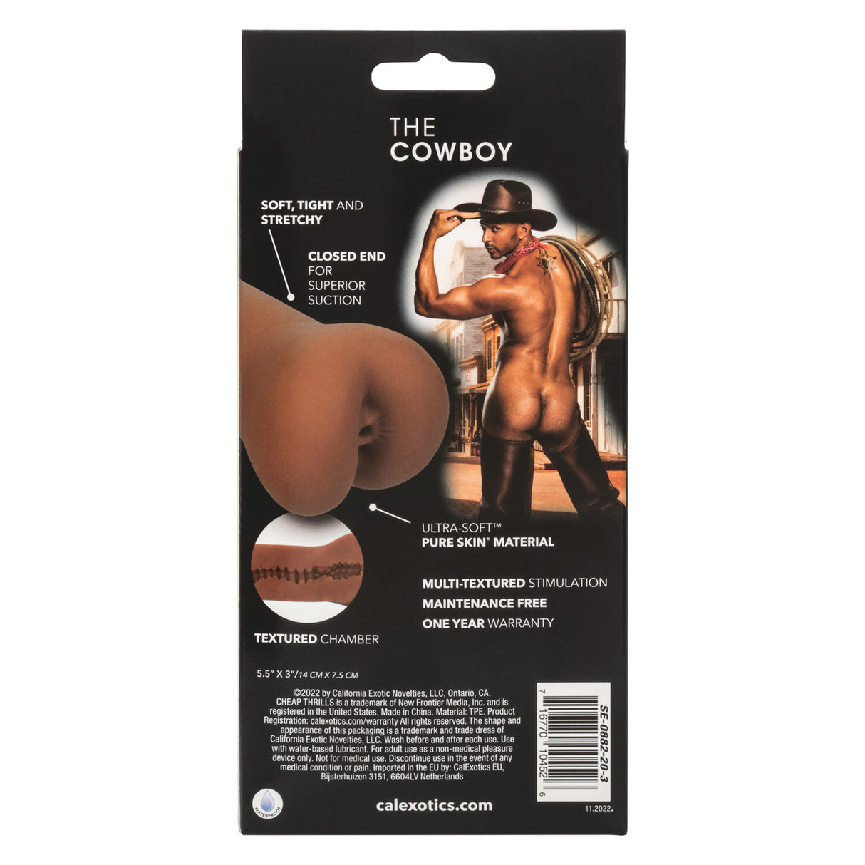 Cowboy Sextoy Ass Stroker Intimates Adult Boutique