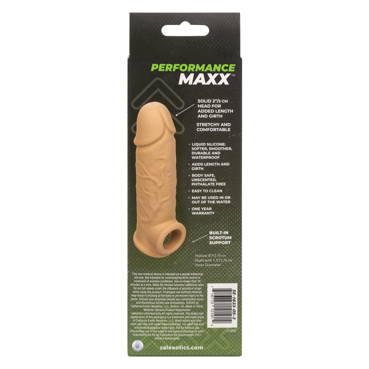 7in Ivory Penis Extension | Performance Maxx | Sextoys for Men Intimates Adult Boutique