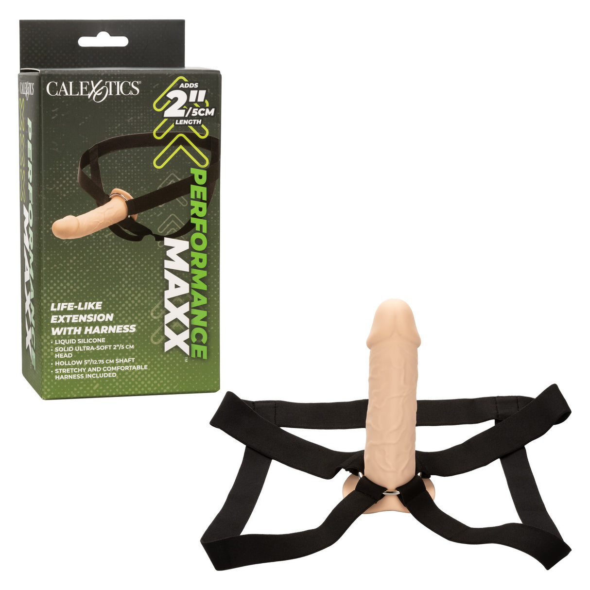 Men's Sextoys: Performance Maxx Life like Penis Extension with Harness Intimates Adult Boutique