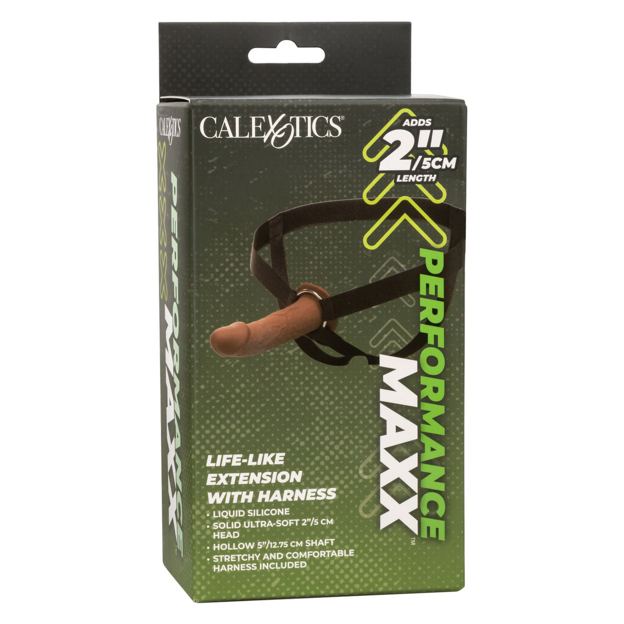 Brown Penis Extension with Harness for Men - Sextoys for Men Intimates Adult Boutique