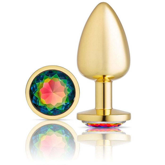 Gold Anal Plug Large - Cloud 9 Gems Intimates Adult Boutique