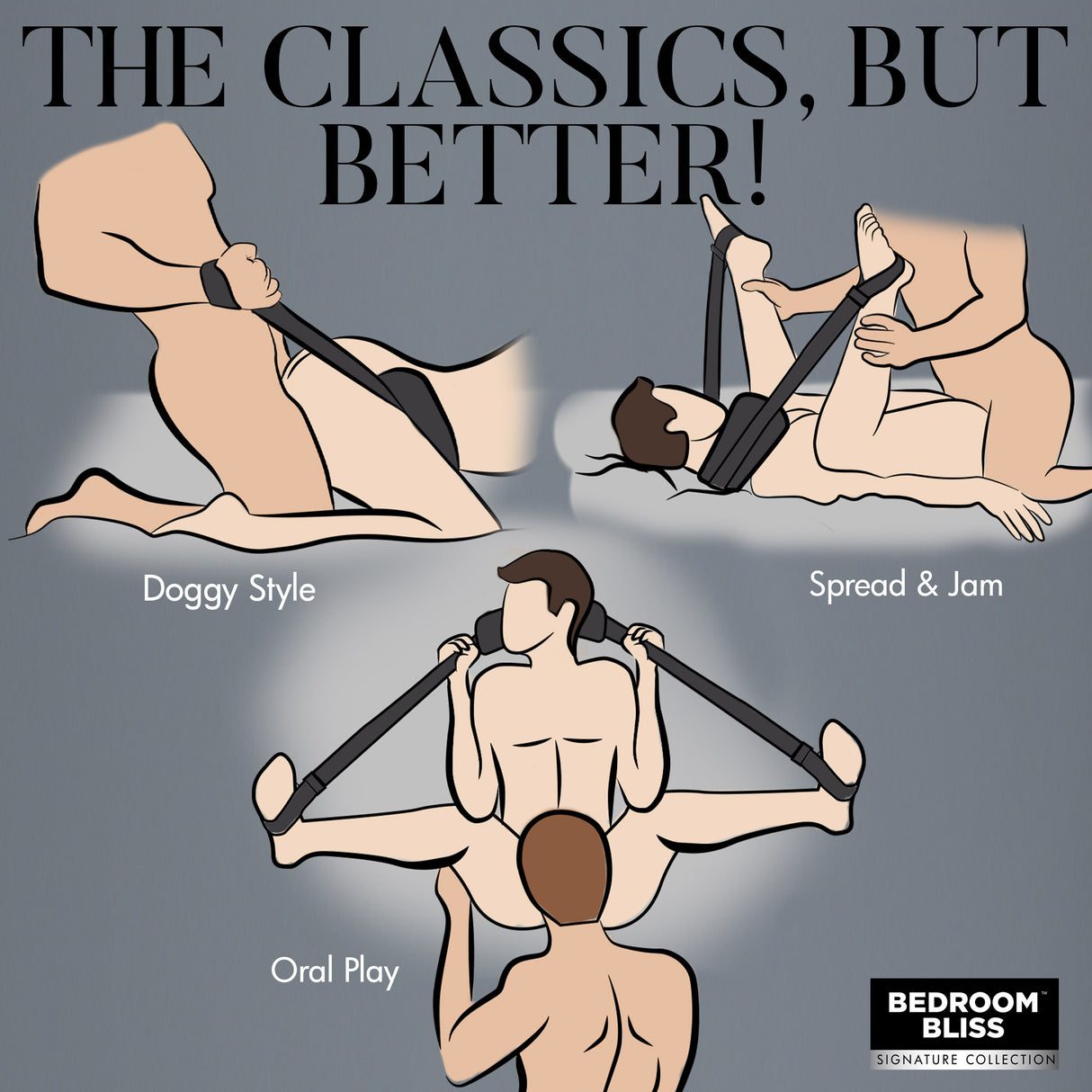 Fetish Bedroom Bliss Lover's Strap - Explore New Sensations Intimates Adult Boutique