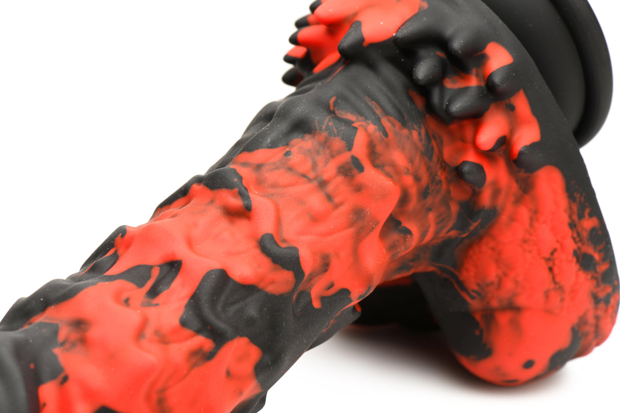 Creature Cocks Fire Demon Monster Silicone Dildo - Dildos Intimates Adult Boutique