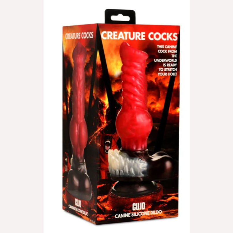 Creature Cocks Cujo Canine Silicone Dildo - Dildos Intimates Adult Boutique