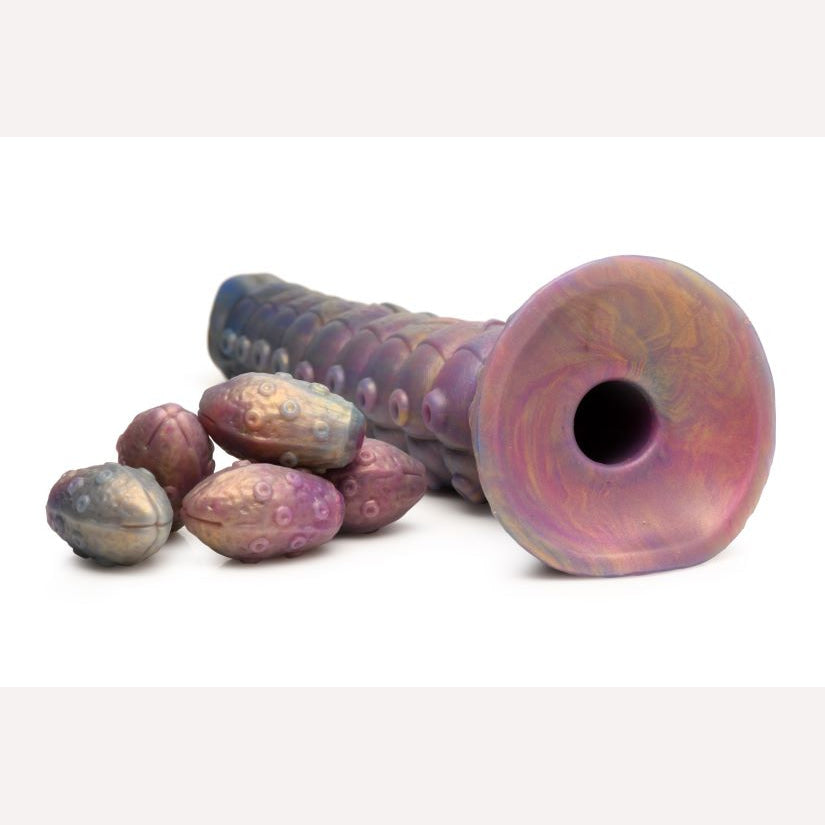 Deep Invader Tentacle Silicone Dildo with Eggs - Dildos Intimates Adult Boutique