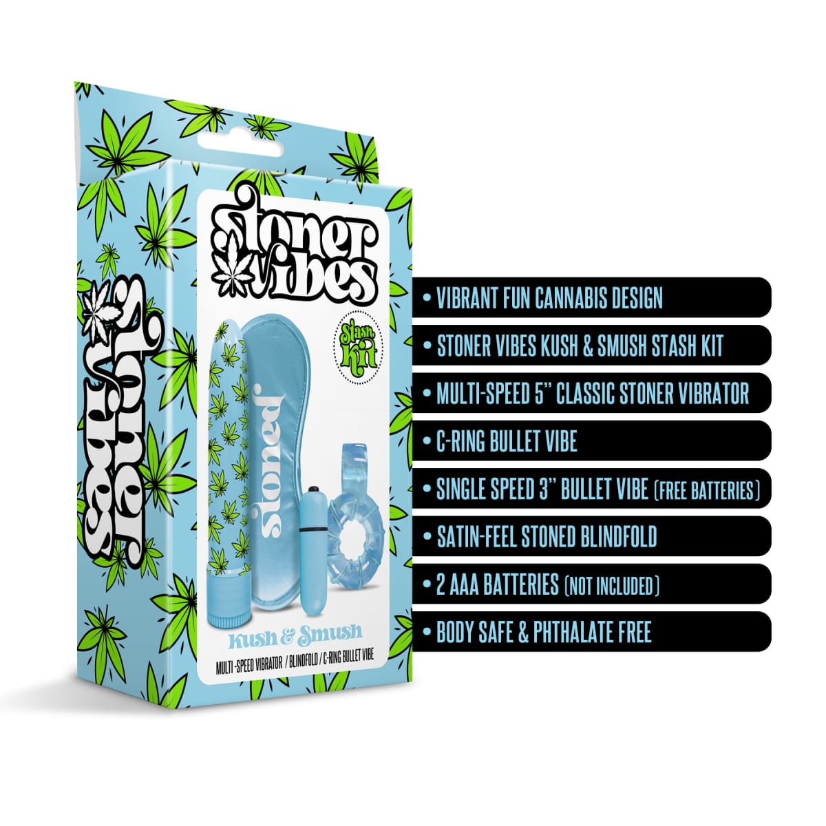 Stoner Vibes Stash Kit Kush & Smoosh Intimates Adult Boutique