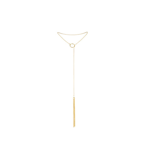 Bijoux Indiscrets Magnifique Collection Tickler Pendant - Gold Intimates Adult Boutique