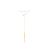 Bijoux Indiscrets Magnifique Collection Tickler Pendant - Gold Intimates Adult Boutique