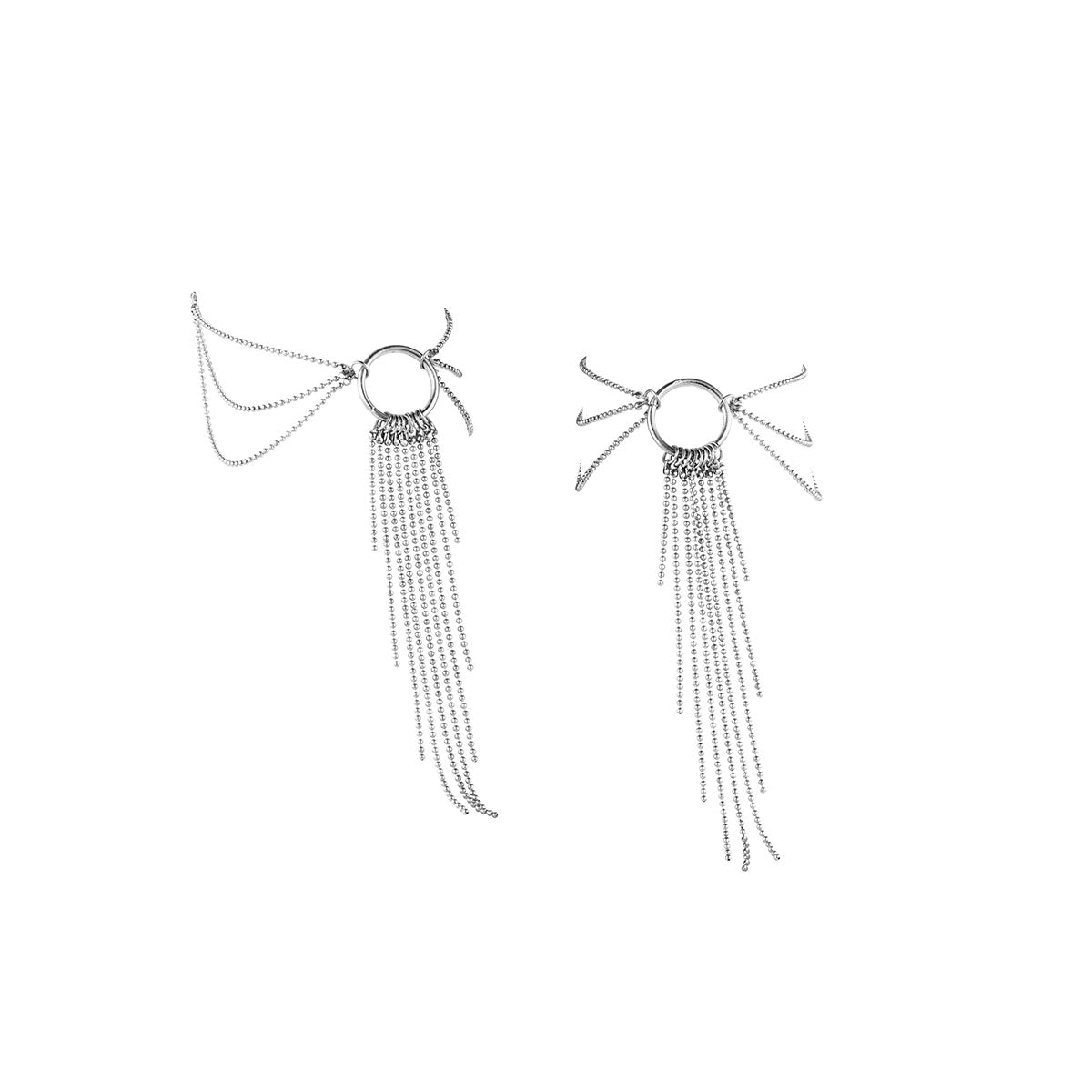 Bijoux Indiscrets Magnifique Feet Chain - Silver Intimates Adult Boutique