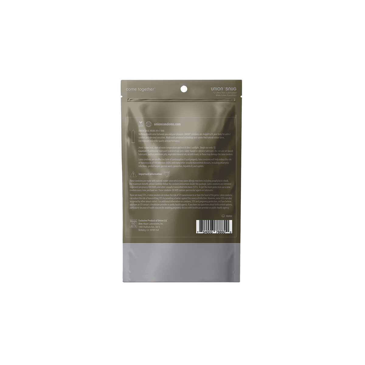 Union Snug Condoms 12pk Intimates Adult Boutique