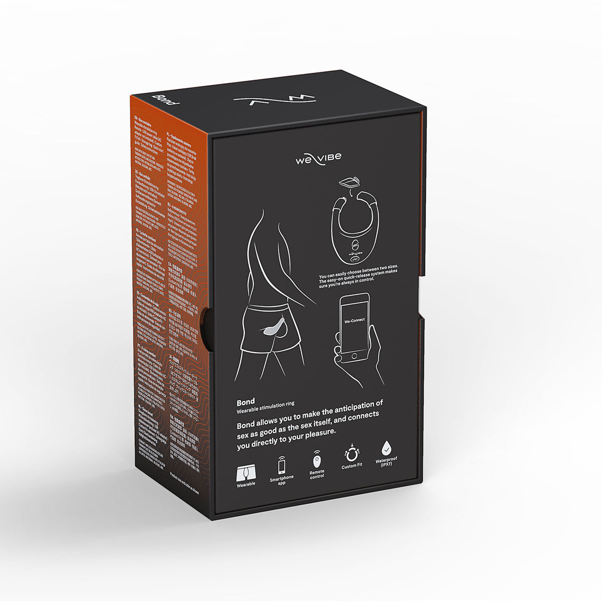 We-Vibe Bond - Charcoal Black Intimates Adult Boutique