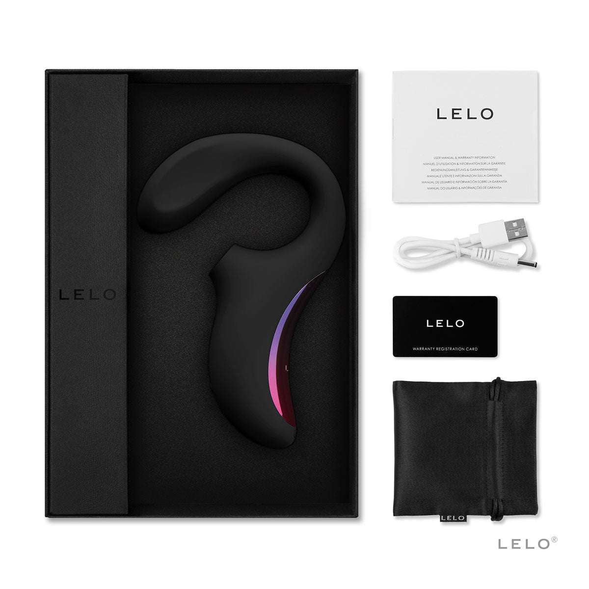 LELO Enigma Cruise - Black Intimates Adult Boutique