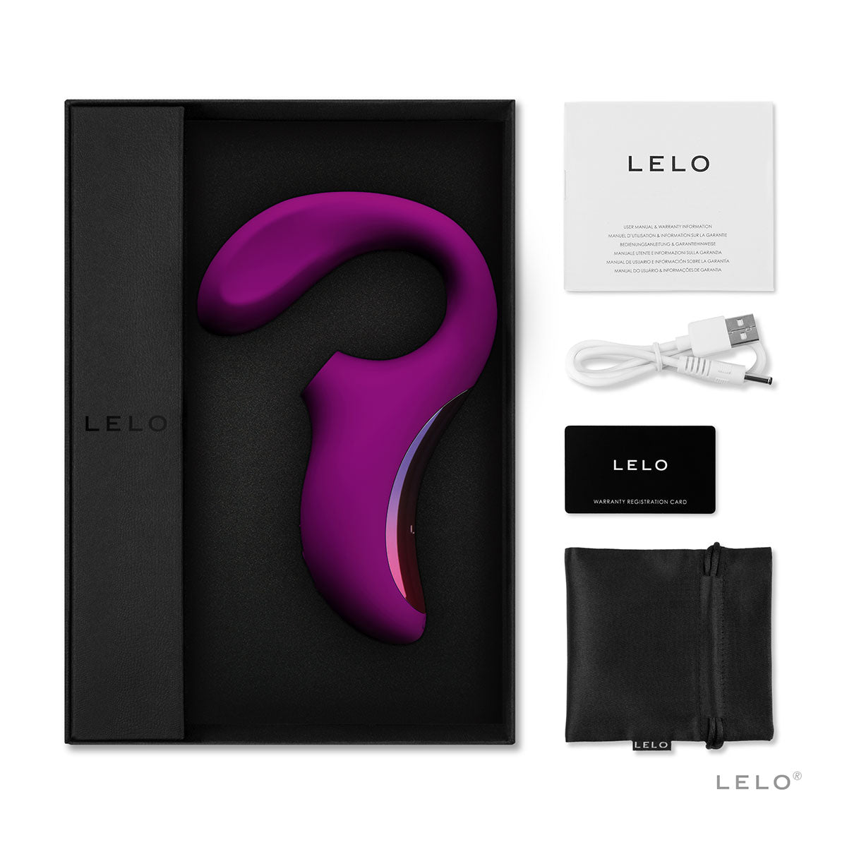 LELO Enigma Cruise - Deep Rose Intimates Adult Boutique