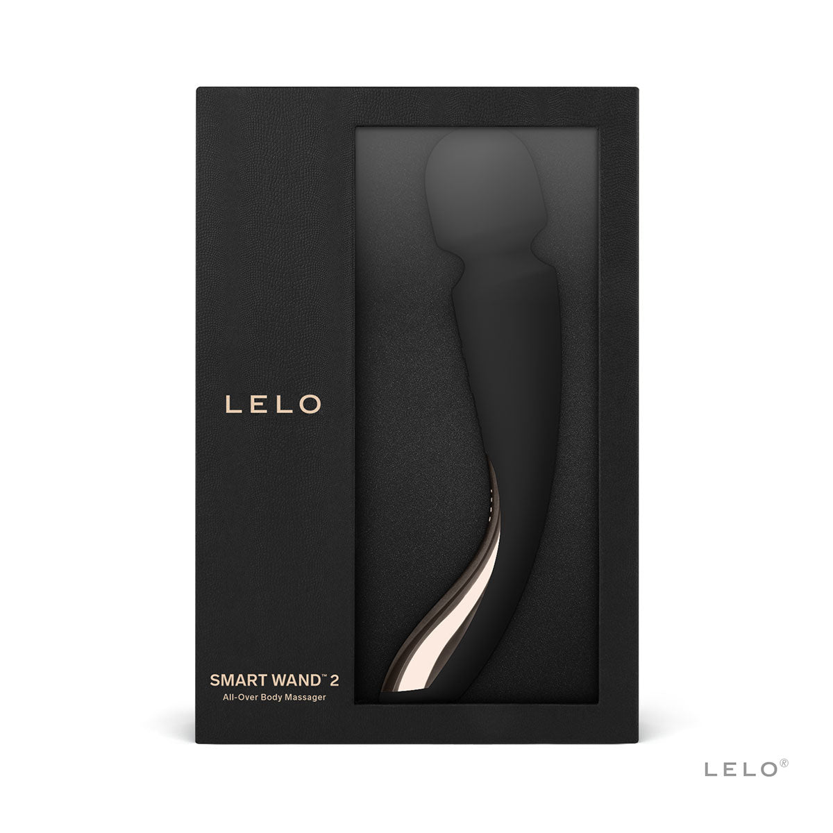 LELO Smart Wand 2 Medium - Black Intimates Adult Boutique
